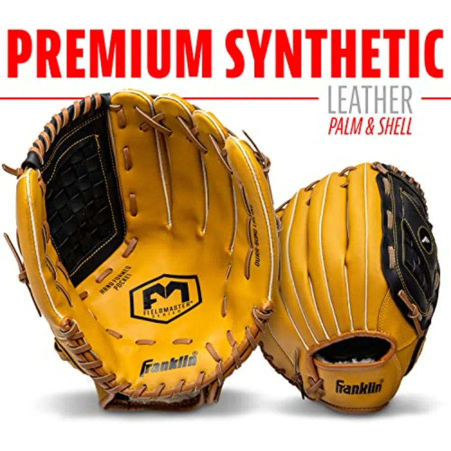 Field Master Baseball and Softball Glove for Adults and Youth