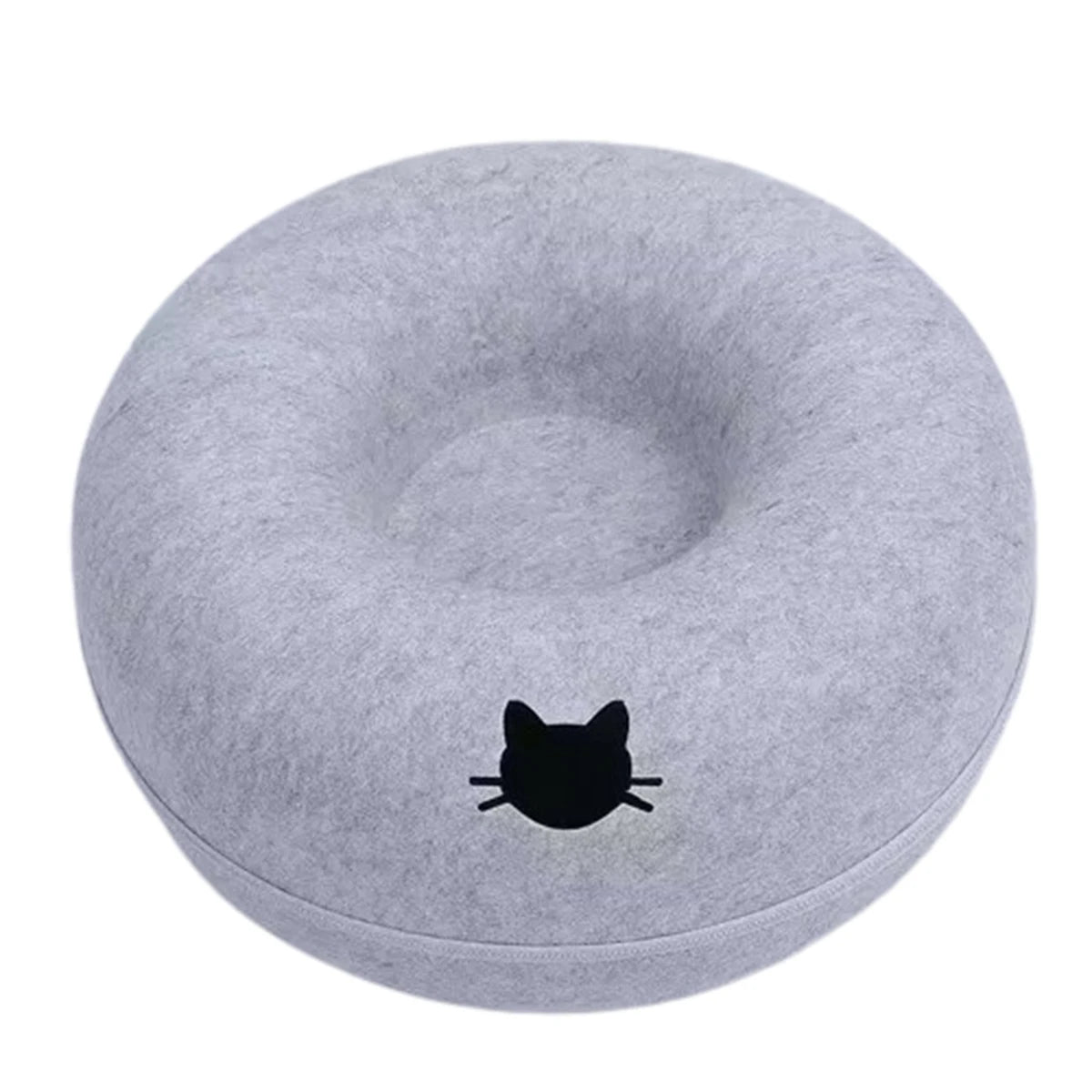 LANGXINGCS Donut Cat Bed Tunnel Toy Cats