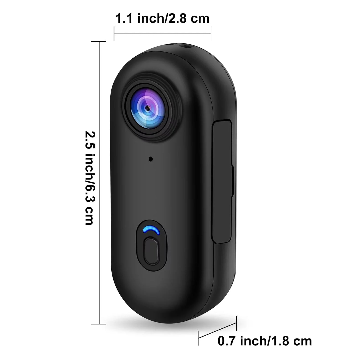 Outdoor Sports Action Camera 4K FHD Helmet Mount For Bicycle