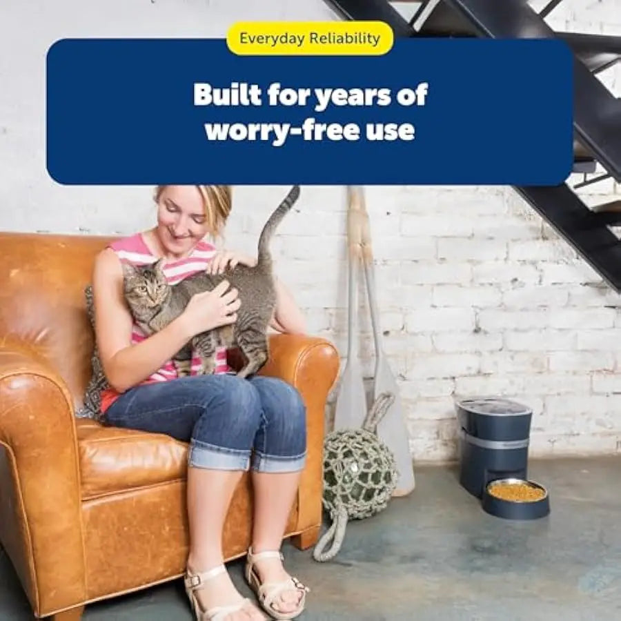 PetSafe Smart Feed Electronic Pet Feeder With Programmable Mealtimes