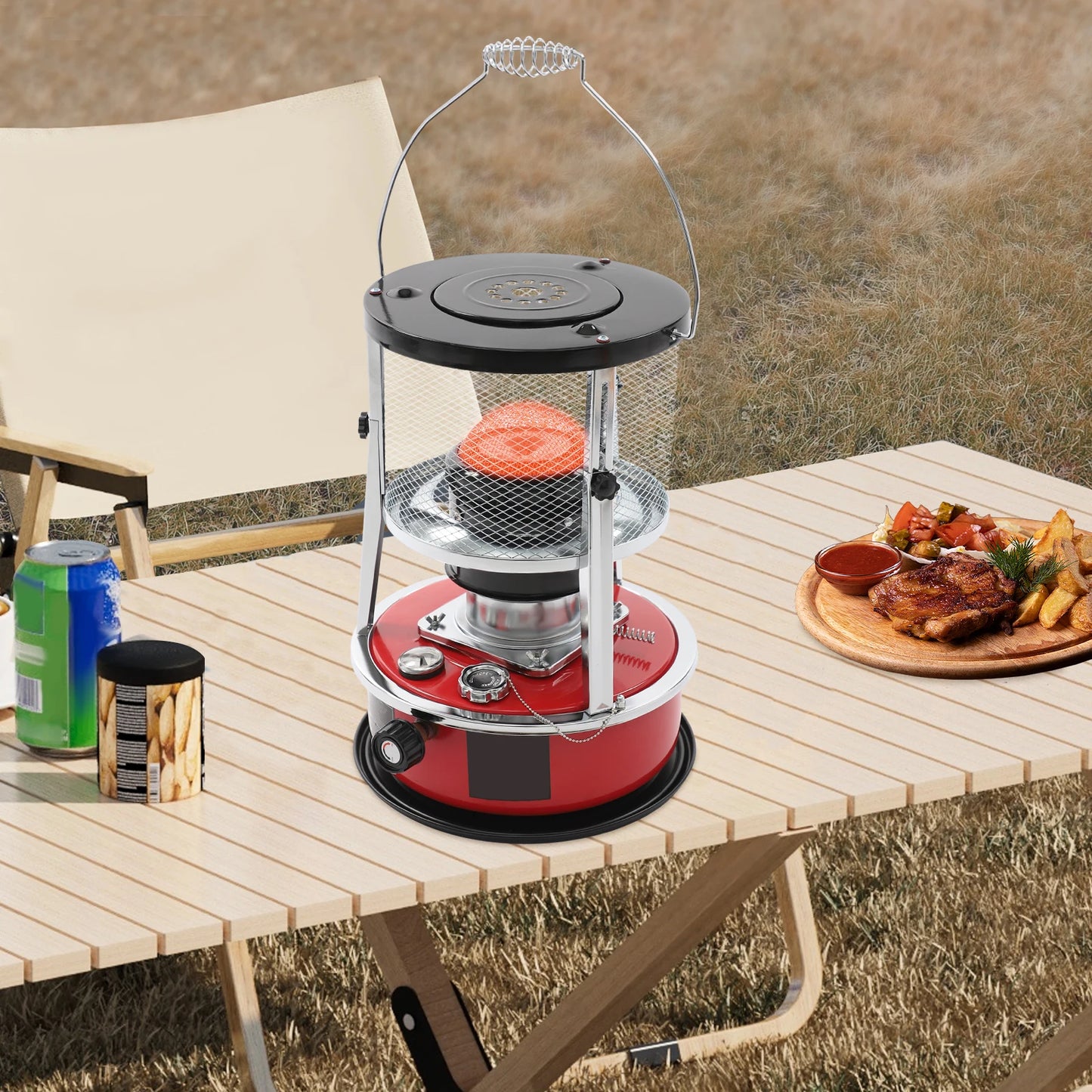 Kerosene Space Heater 8000 BTU Portable Adjustable