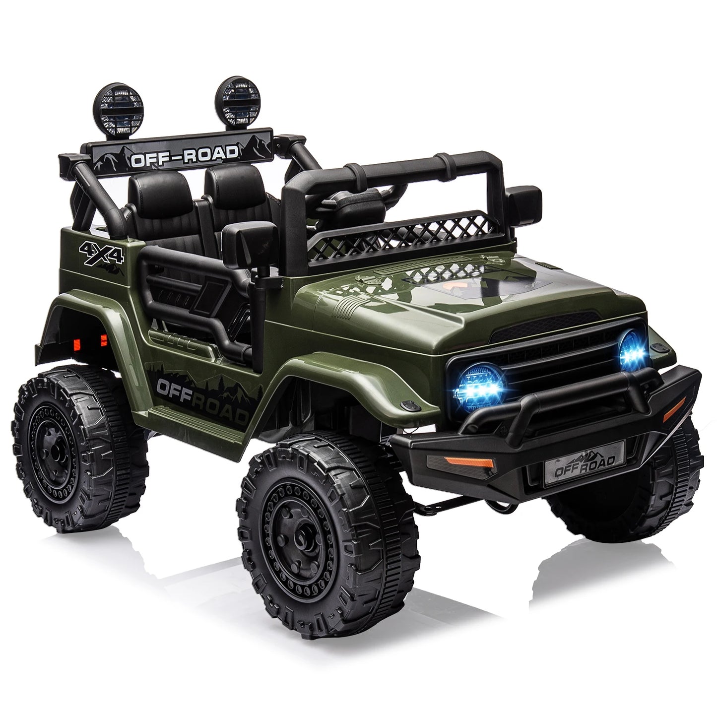 HiMISS 12V Kids Ride On Truck With Remote Bluetooth Control