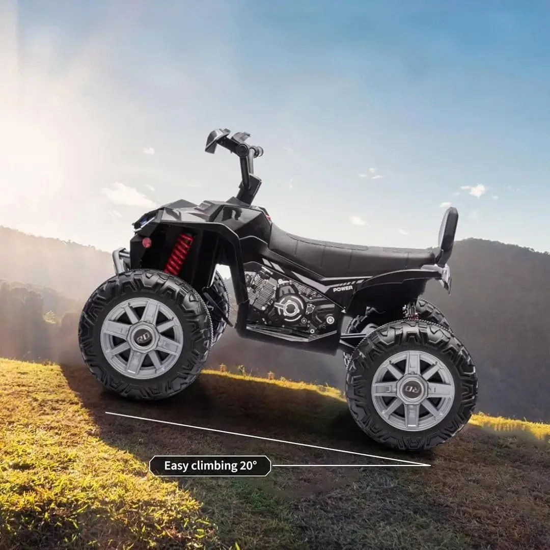 24V Kids Electric ATV 4 Wheeler Ride On With 550W Motors LED Lights