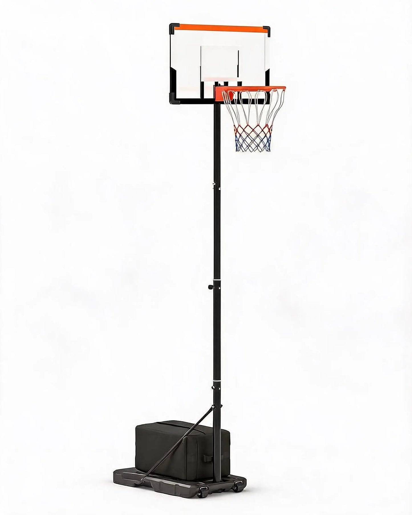 Portable Adjustable Basketball Hoop For Indoor Outdoor Play With Backboard