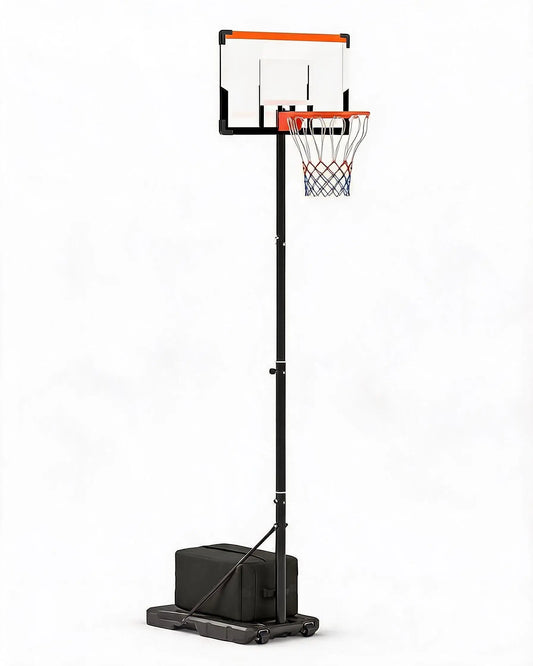 Portable Adjustable Basketball Hoop For Indoor Outdoor Play With Backboard