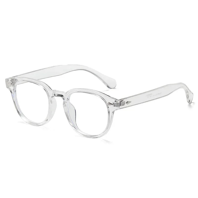 JNPCXI Retro Round Sunglasses UV400 Rivet Style