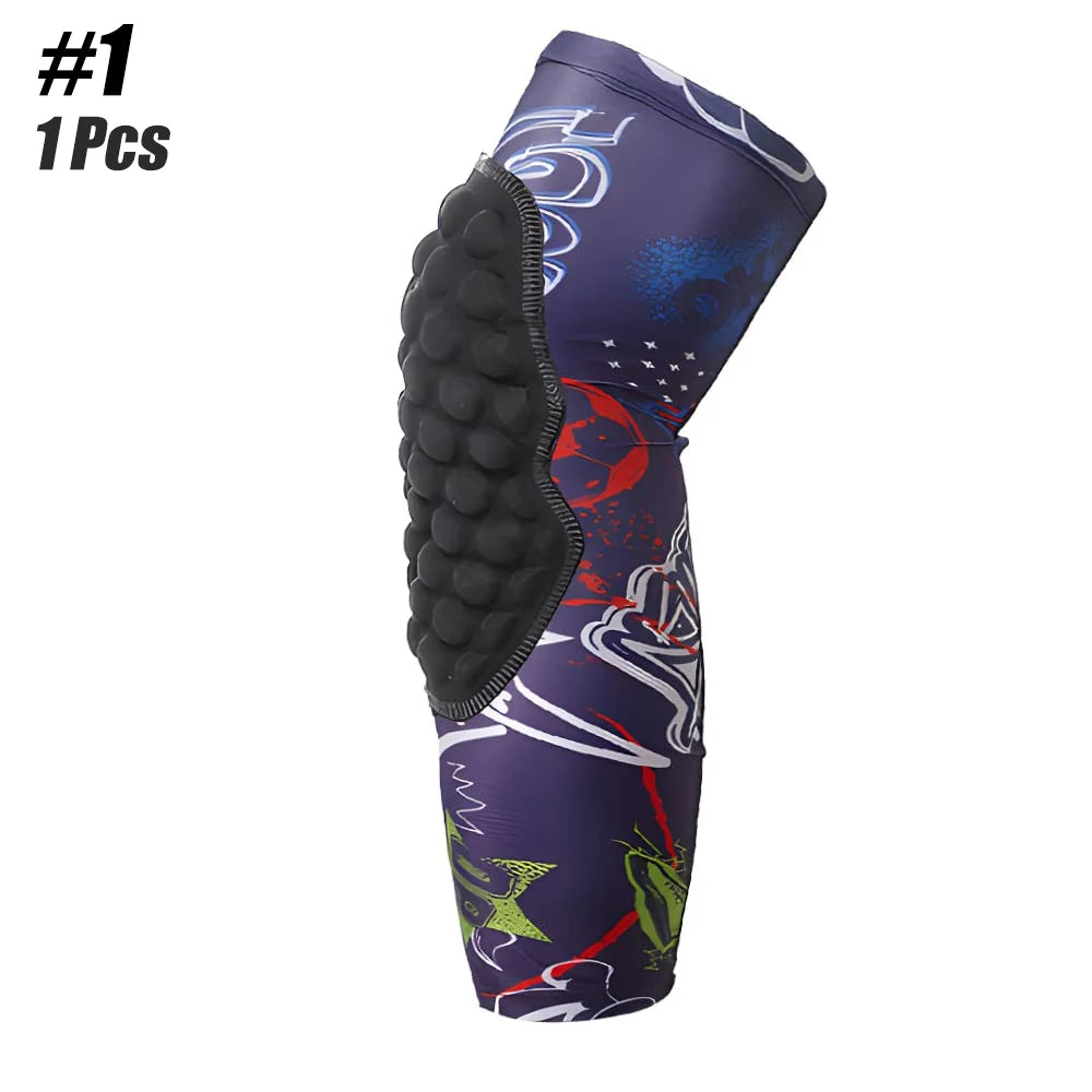 WEUPFLY Honeycomb Knee Pads For Kids Knee Support Football