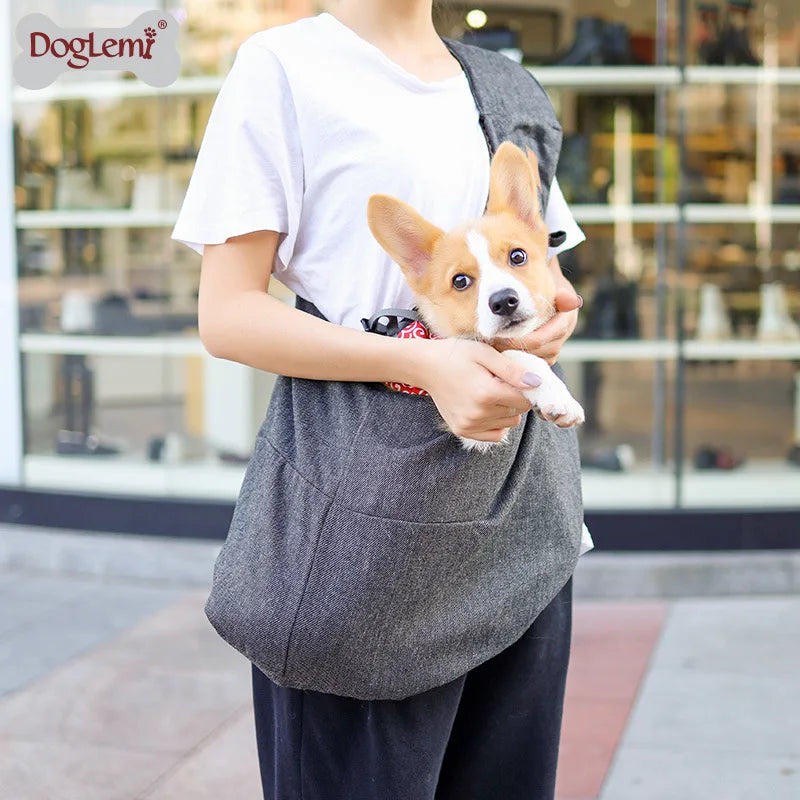 Pet Dog Cat Adjustable Carrier Bag Outdoor Travel Shoulder Sling