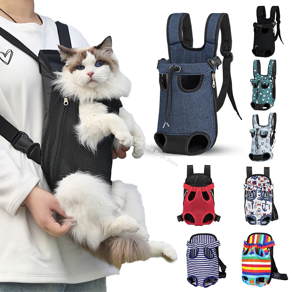 Camouflage Outdoor Dog Backpack Carrier Breathable Travel Bag For Small Dogs