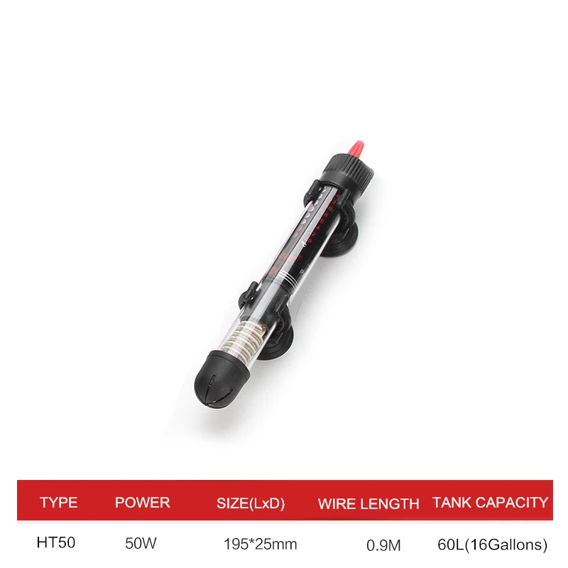 Seven Master Adjustable Temperature Aquarium Heater Rod 110V-220V