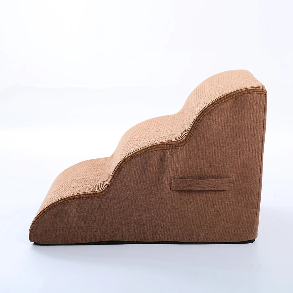 Three Step Pet Ramp for Cats and Dogs Comfort Everyday