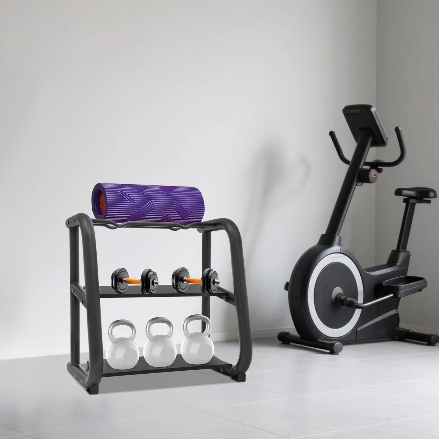 Kettlebell And Dumbbell Storage Rack 220lbs Capacity