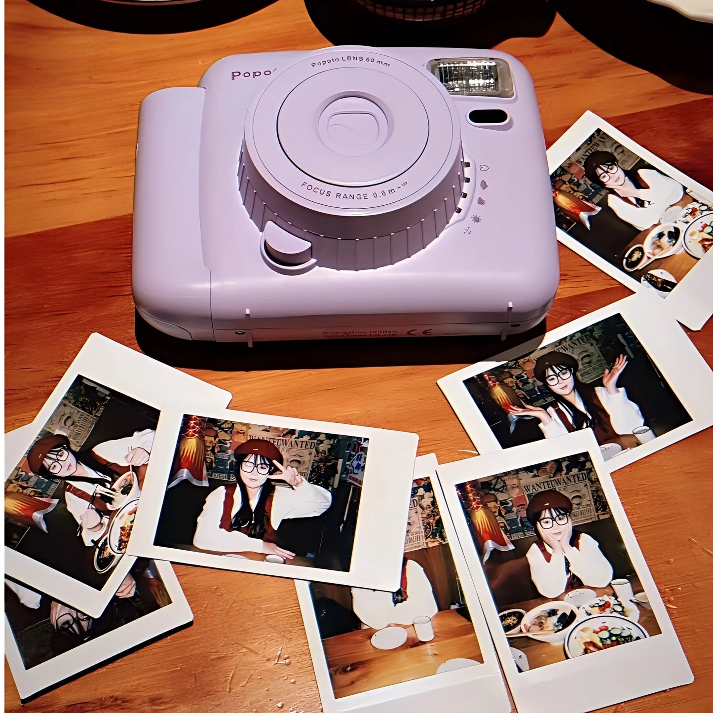 Popoto Instant Camera Macaron Trendy Film Camera For Fujifilm Instax