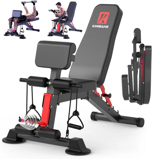 Adjustable Foldable Dumbbell Bench For Complete Home Gym Training