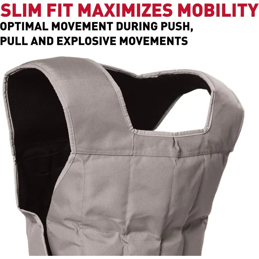 LISM Adjustable Weight Vest for Strength Training and Cardio