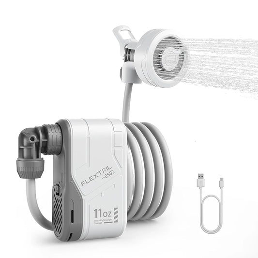 Flextailgear Portable Outdoor Camping Shower Pump IPX7 Waterproof