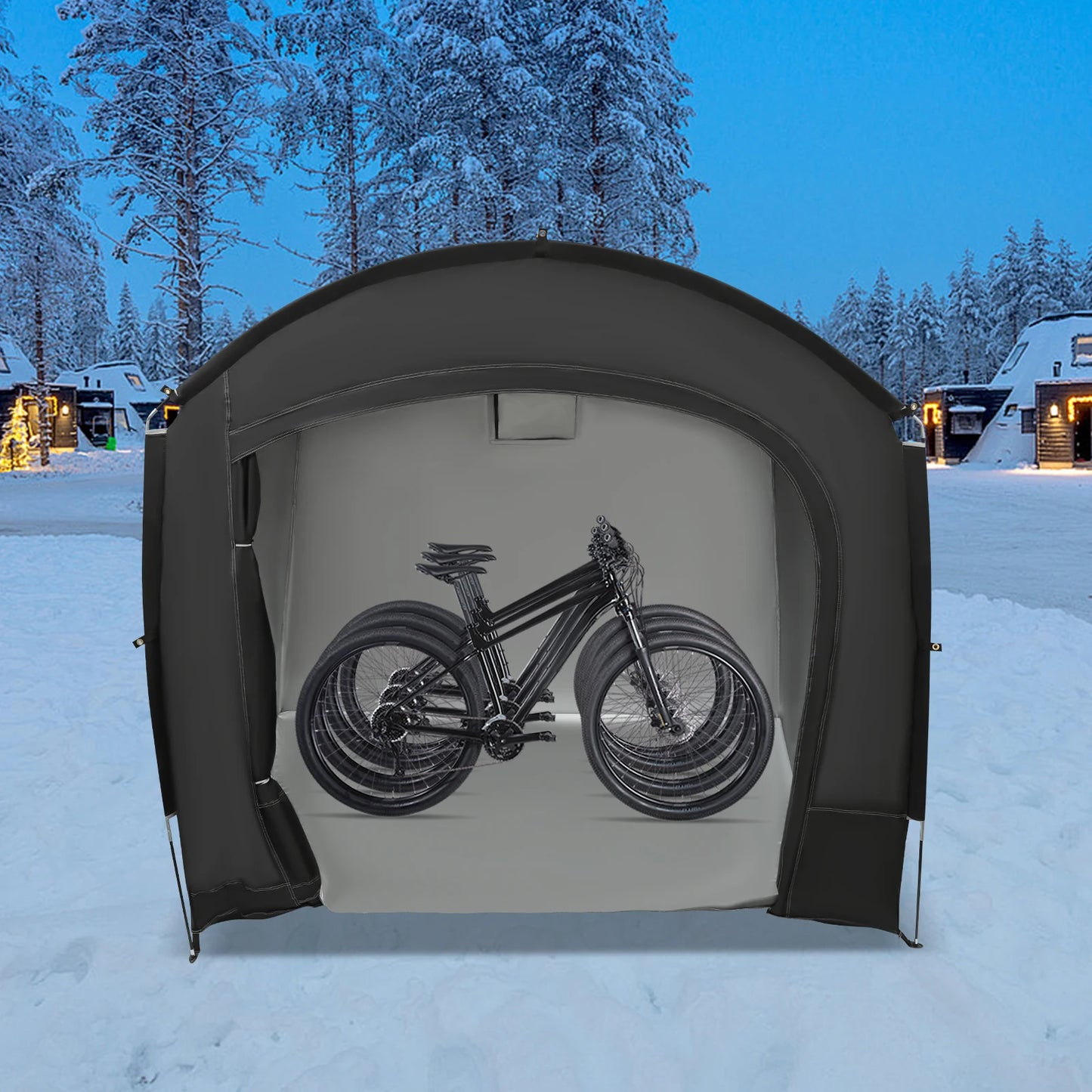Portable Bike Storage Shed Waterproof Bicycle Shelter