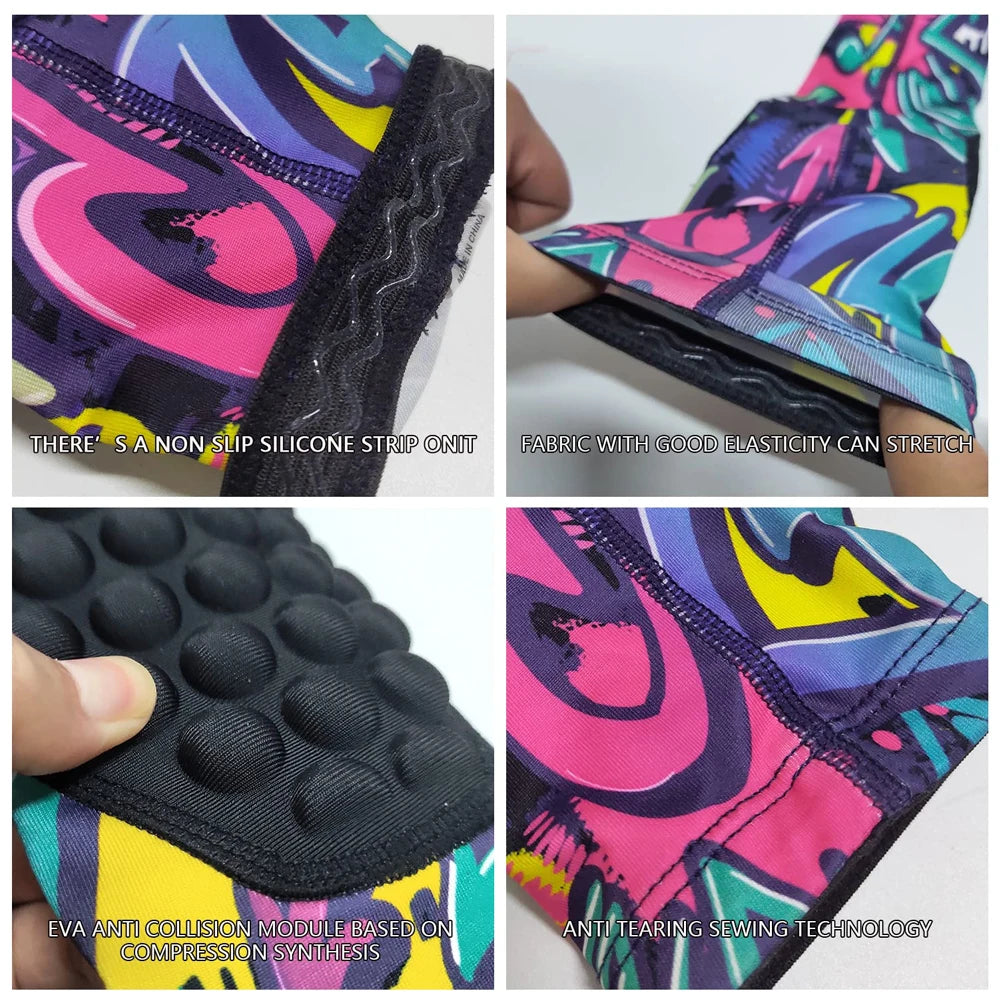 WEUPFLY Honeycomb Knee Pads For Kids Knee Support Football