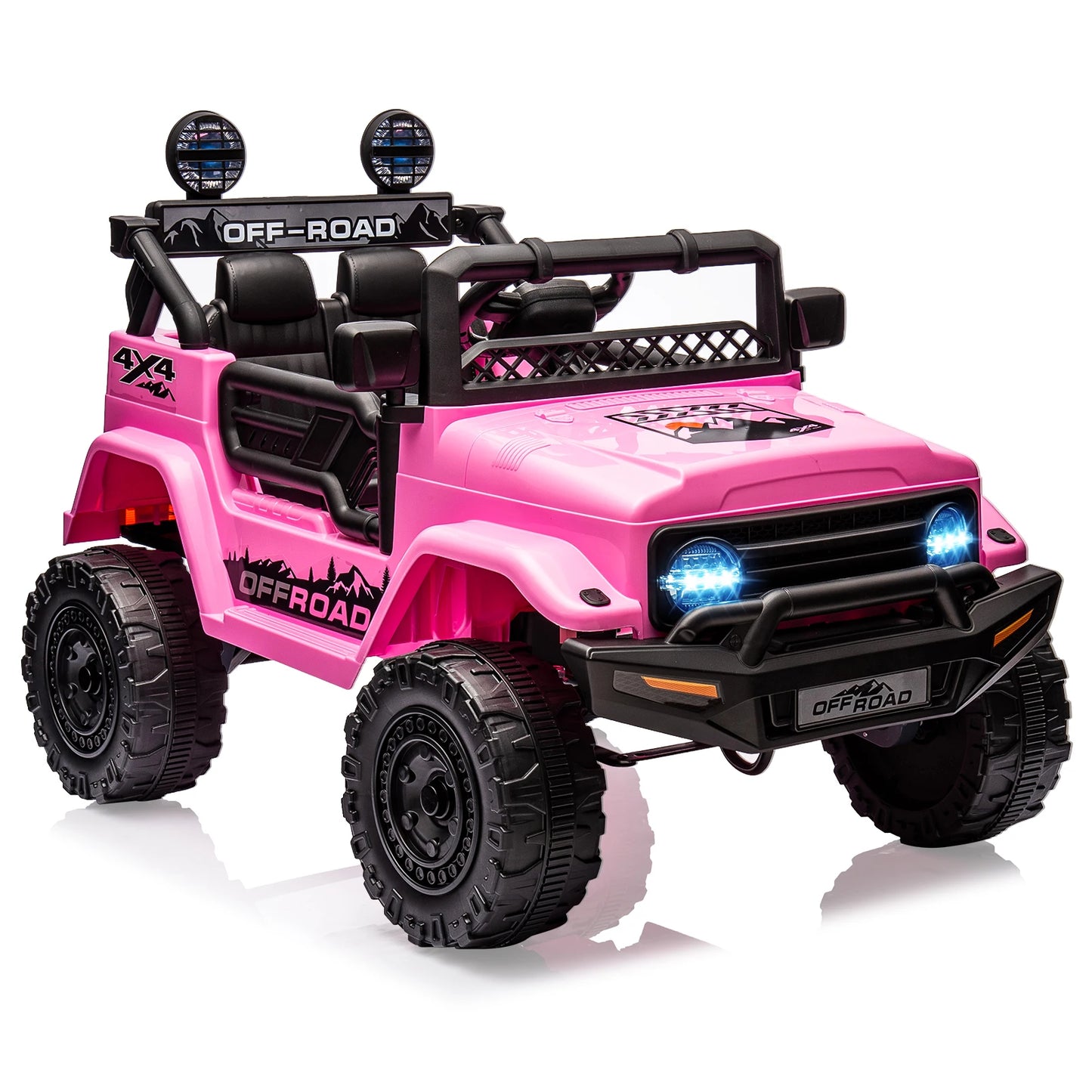 HiMISS 12V Kids Ride On Truck With Remote Bluetooth Control