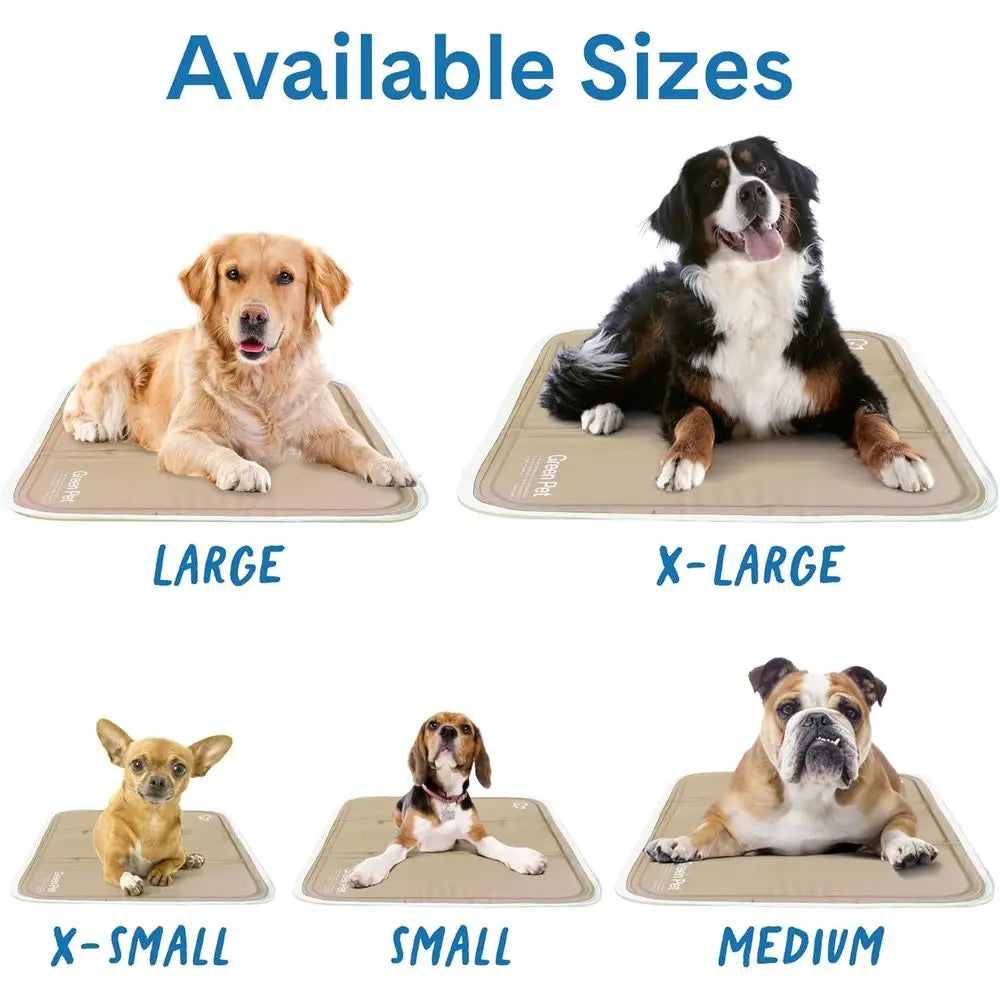 Cool Pet Pad NonToxicGel Cooling Bed For Dogs And Cats