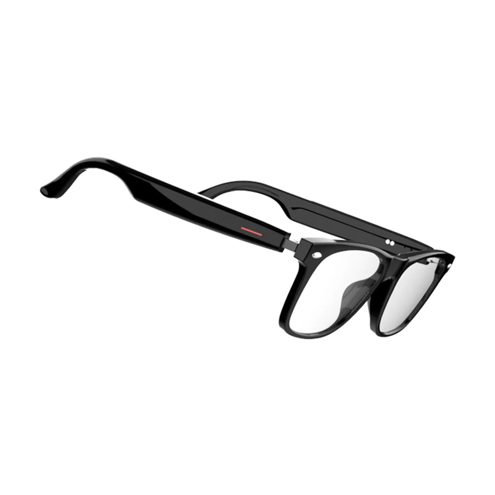 Alloet Smart Glasses AI Voice Assistant With Camera Open Ear Audio