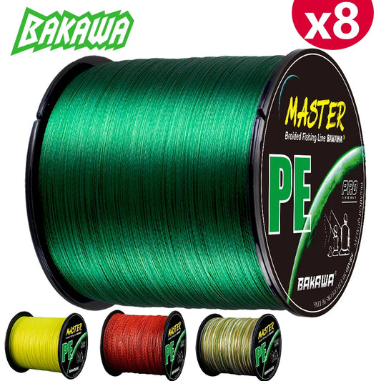 Bakawa 300M 8-Strand Braided Fishing Line Saltwater