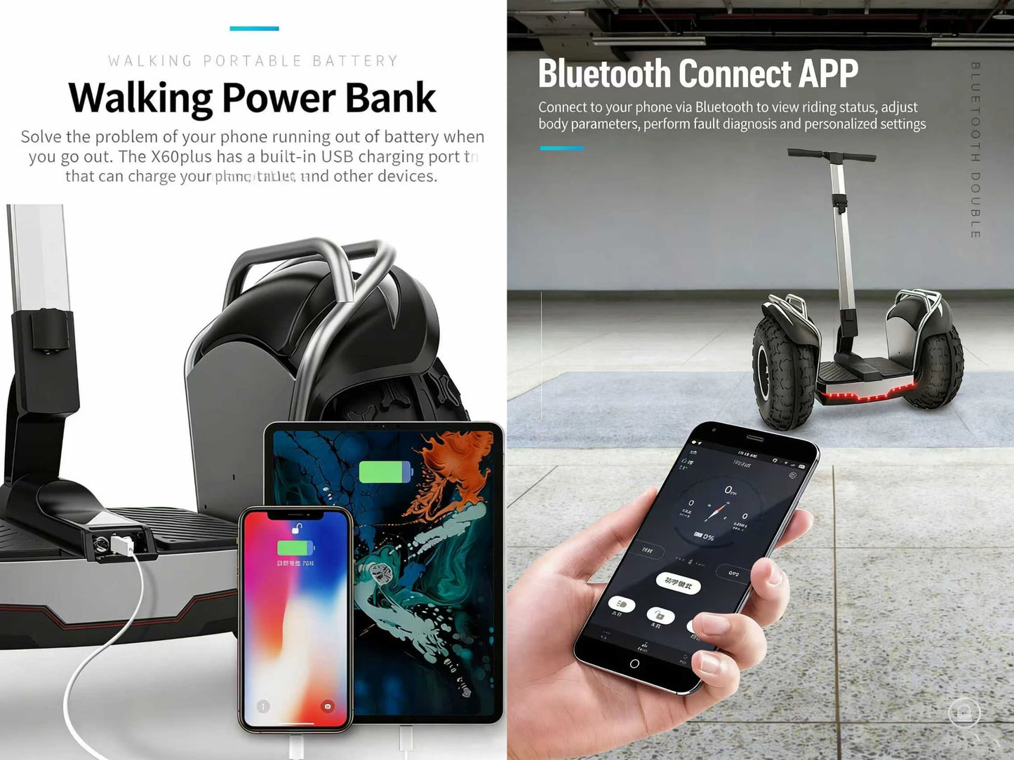 Readygo 1500W Dual Motor Self Balancing Offroad Hoverboard