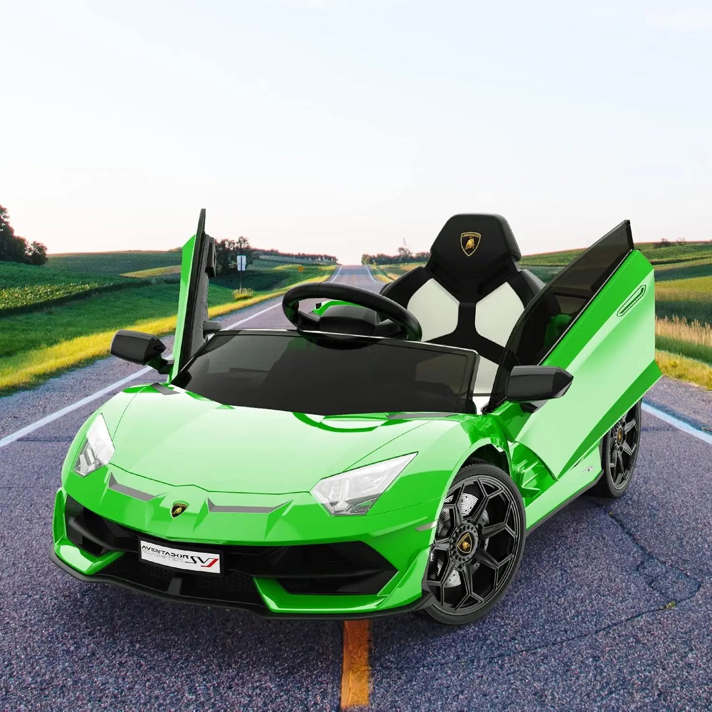 HiMISS Lamborghini Style Kids Electric Car 12V Ride On Remote