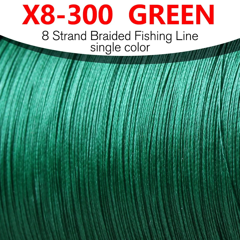Bakawa 300M 8-Strand Braided Fishing Line Saltwater
