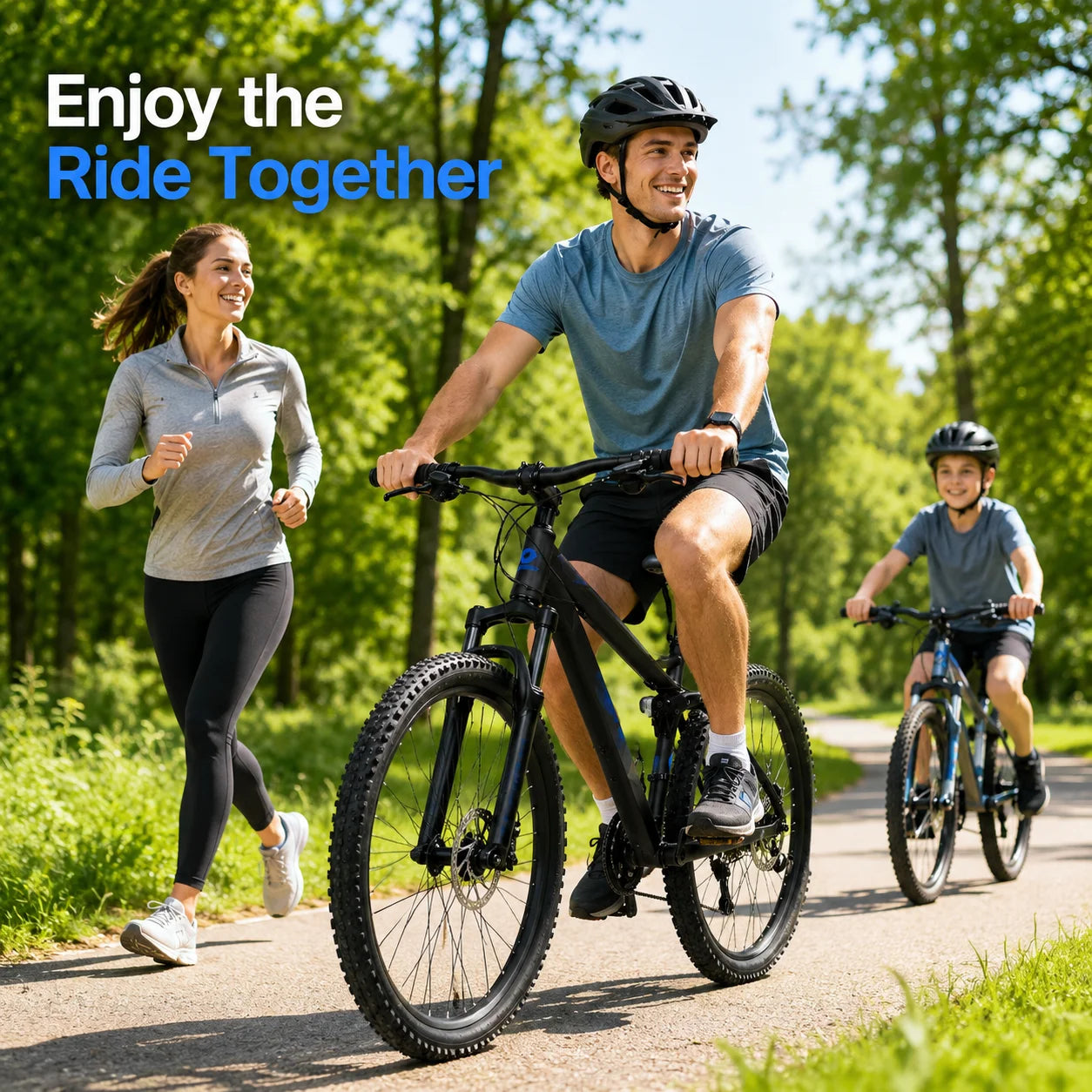 Full Suspension Mountain Bike With 21-Speed Disc Brakes