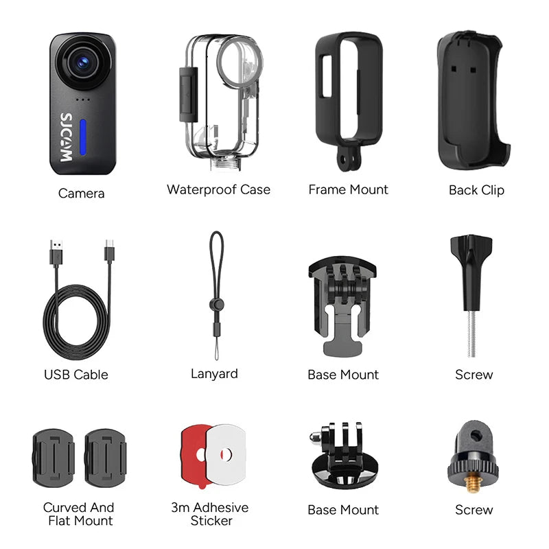 SJCAM C110 4K Action Camera Waterproof With WiFi Stabilization