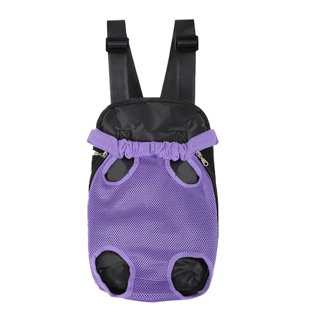 Camouflage Outdoor Dog Backpack Carrier Breathable Travel Bag For Small Dogs