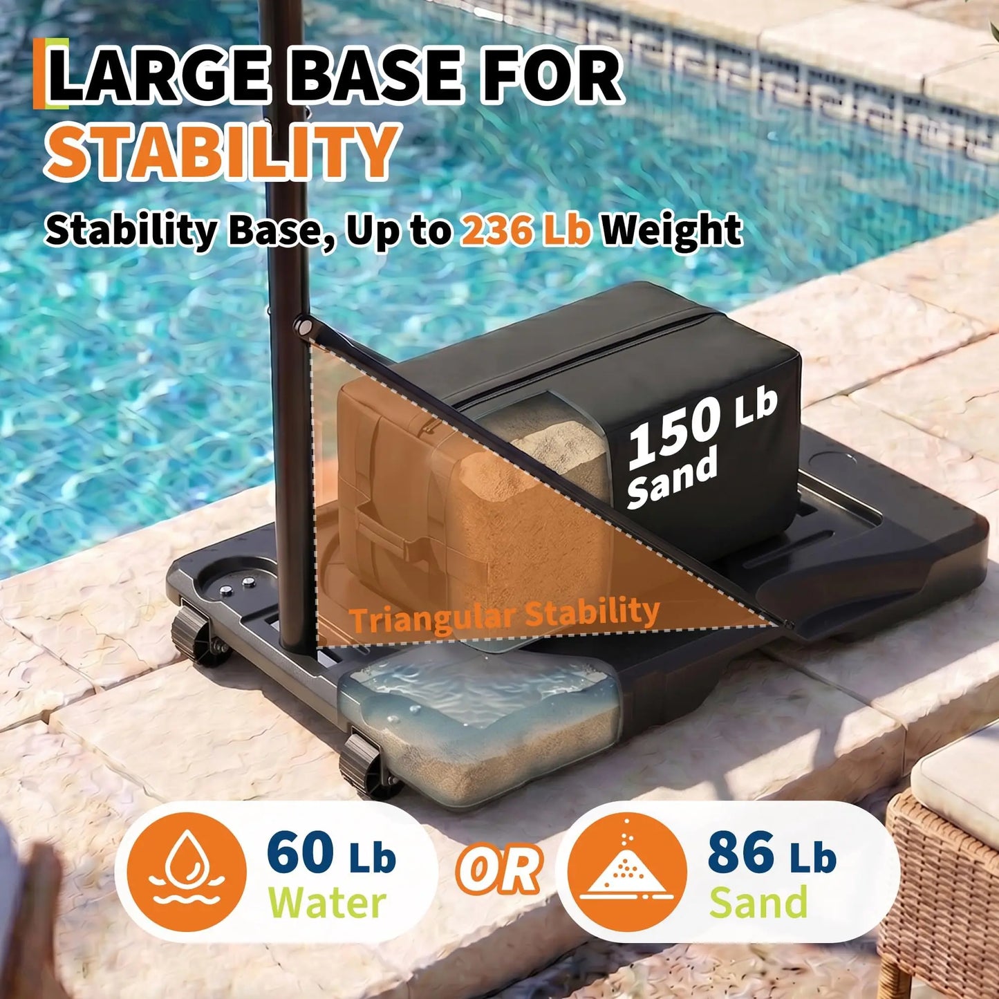 Portable Adjustable Basketball Hoop For Indoor Outdoor Play With Backboard
