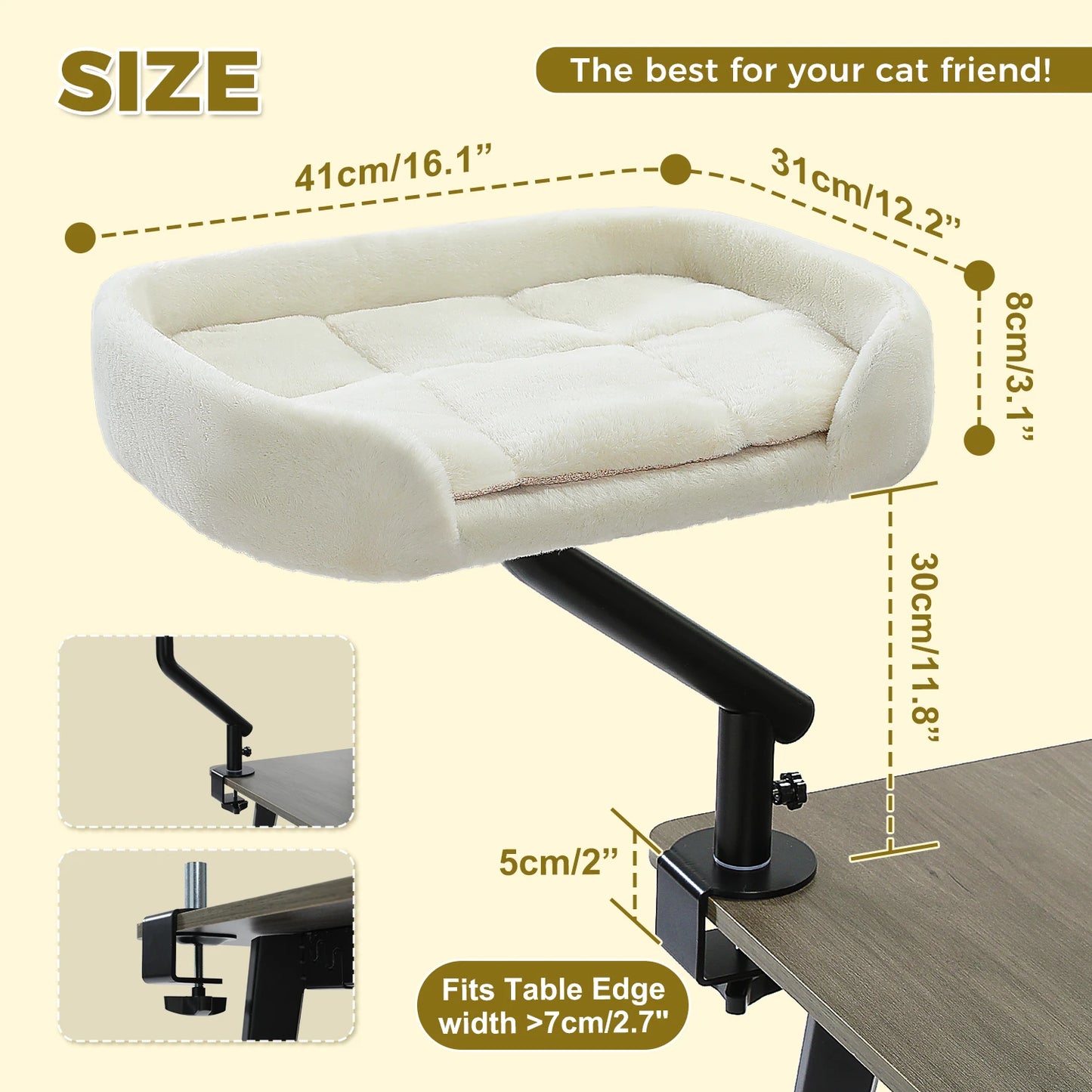 PAWZ Road Cat Desk Bed 360 Rotatable Indoor Cat Stand