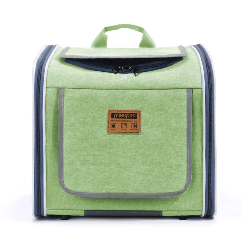 Portable Pet Carrier Backpack For Cats And Small Dogs