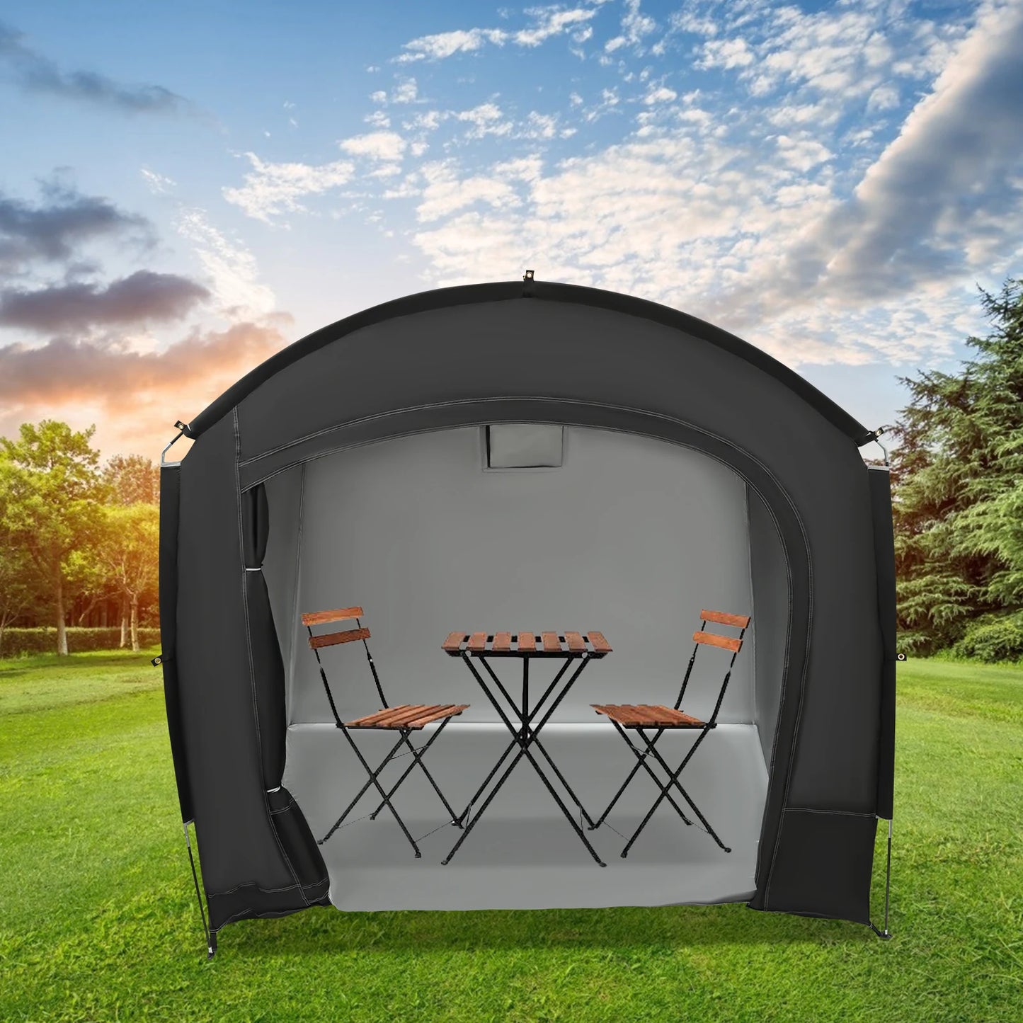 Portable Bike Storage Shed Waterproof Bicycle Shelter