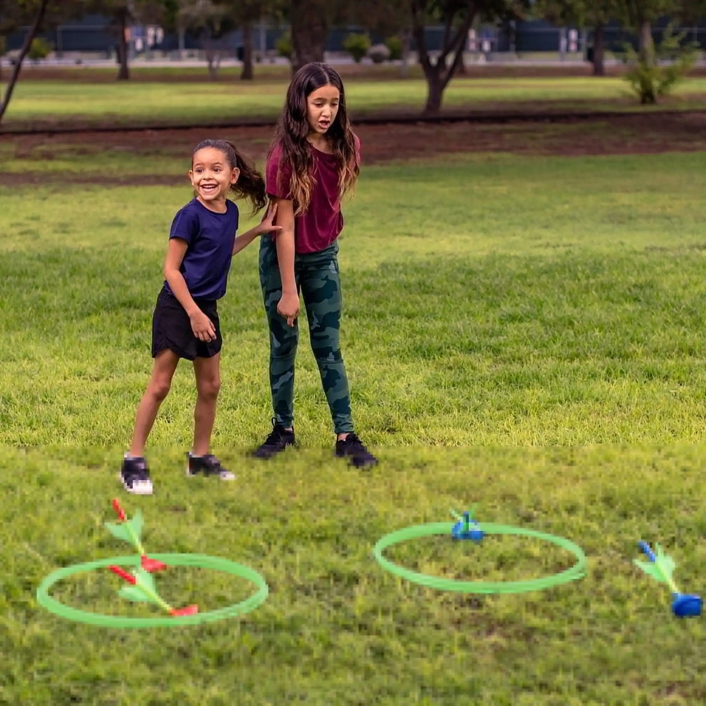 Joyfy Glow Darts Lawn Set For Outdoor Family Fun Games