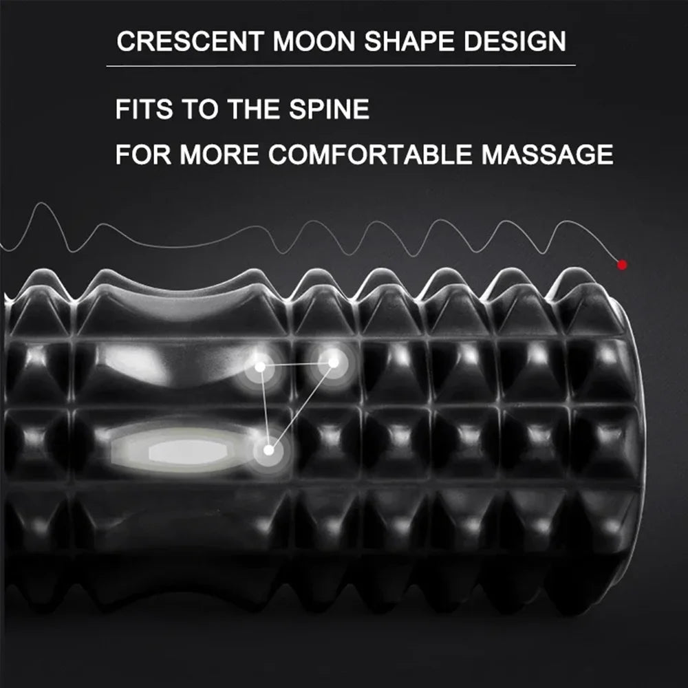 Foam Massage Roller Hollow Column For Muscle Physiotherapy And Rehabilitation
