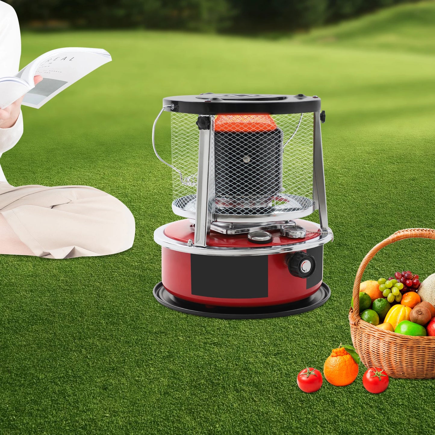Kerosene Space Heater 8000 BTU Portable Adjustable