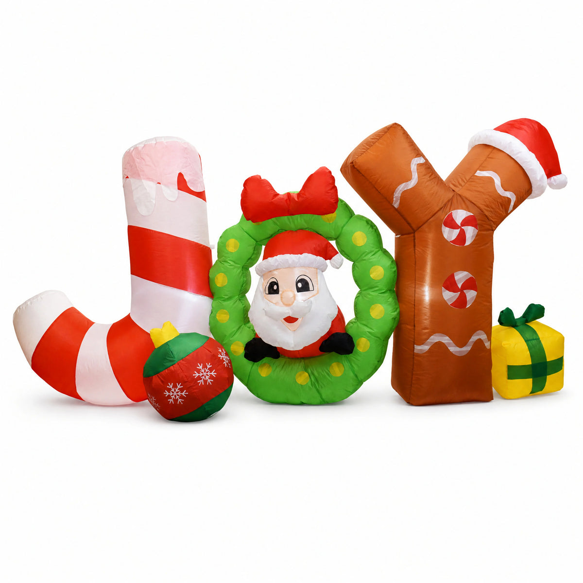 Lighted Outdoor Holiday Inflatable Yard Decoration for Christmas Decor