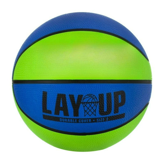 Lay-Up Mini Outdoor Basketball Durable Rubber Ball For Arcade And Hoops