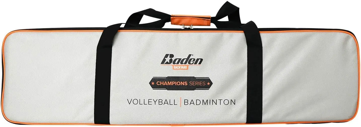 Volleyball And Badminton 2in1 Portable Combo Set With Quick Setup