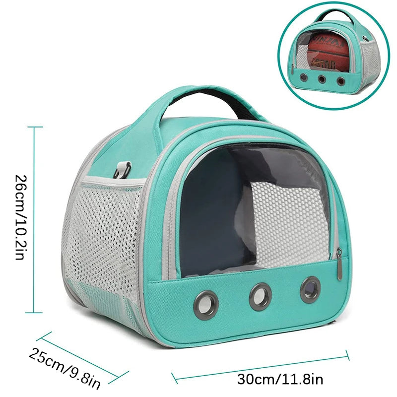 Portable Pet Carrier Bag For Cats Dogs Birds Travel