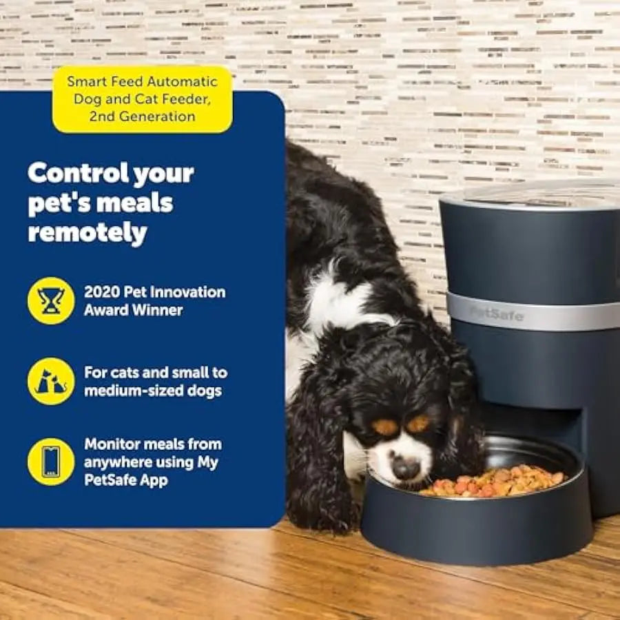 PetSafe Smart Feed Electronic Pet Feeder With Programmable Mealtimes