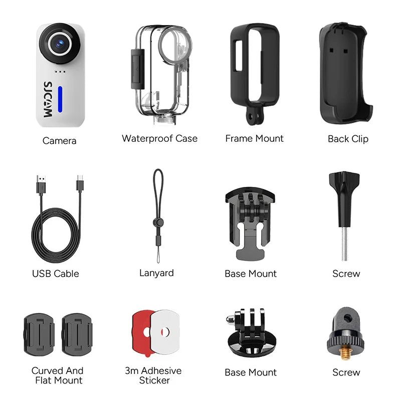SJCAM C110 4K Action Camera Waterproof With WiFi Stabilization