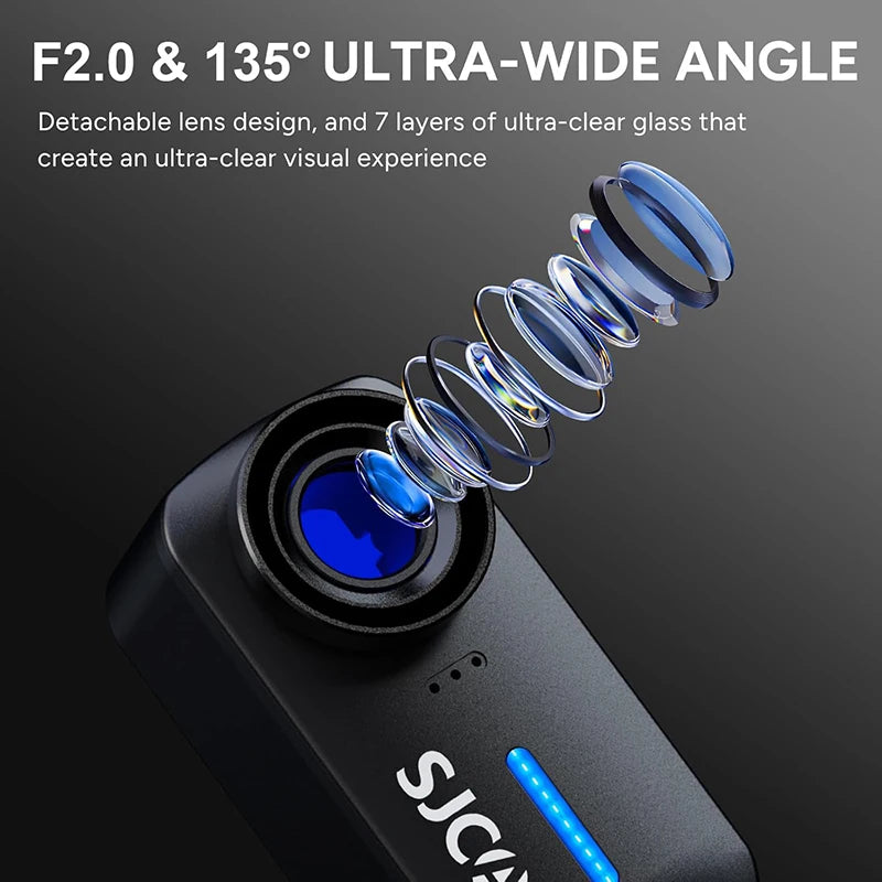 SJCAM C110 4K Action Camera Waterproof With WiFi Stabilization