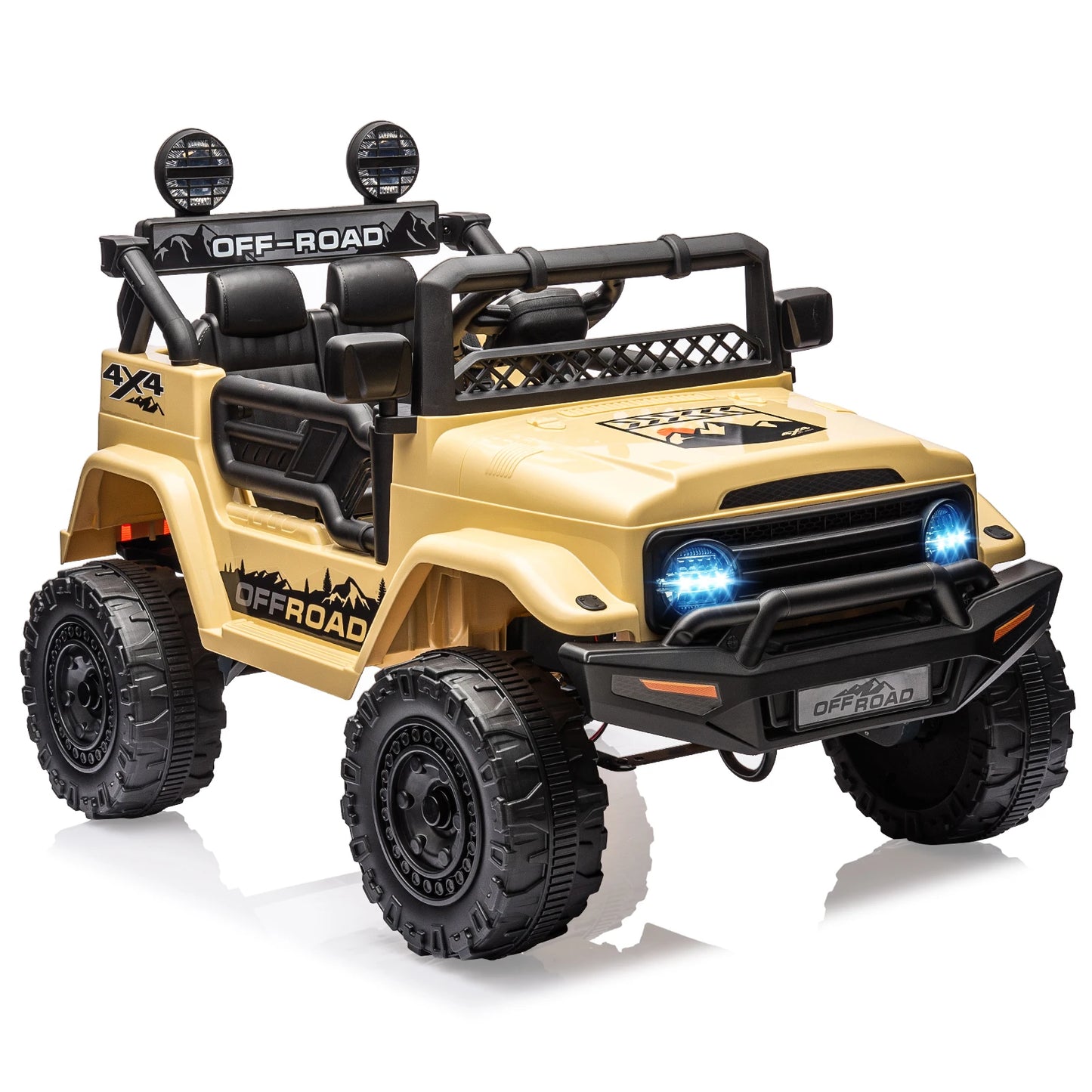 HiMISS 12V Kids Ride On Truck With Remote Bluetooth Control