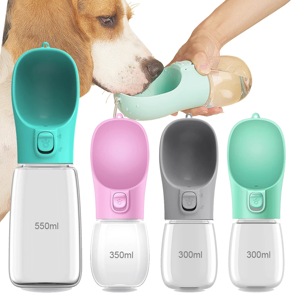Holapet Dog Water Bottle Travel Feeder Leakproof Drinking Container
