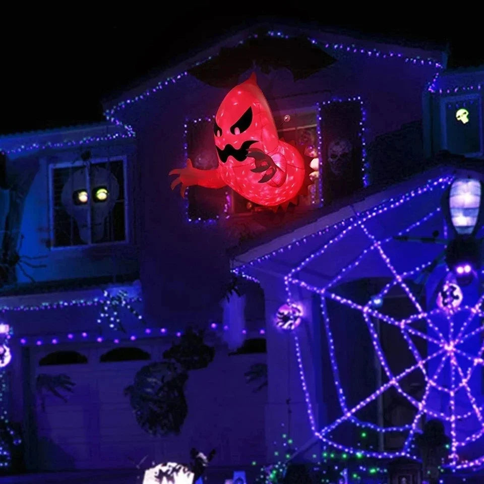 Halloween Inflatable Ghost Lawn and Garden Decoration for Outdoor Parties