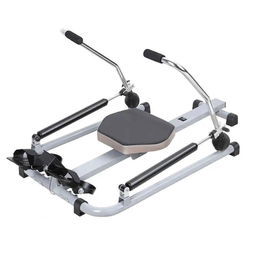 Hydraulic Rowing Machine With LCD Monitor And Adjustable Resistance